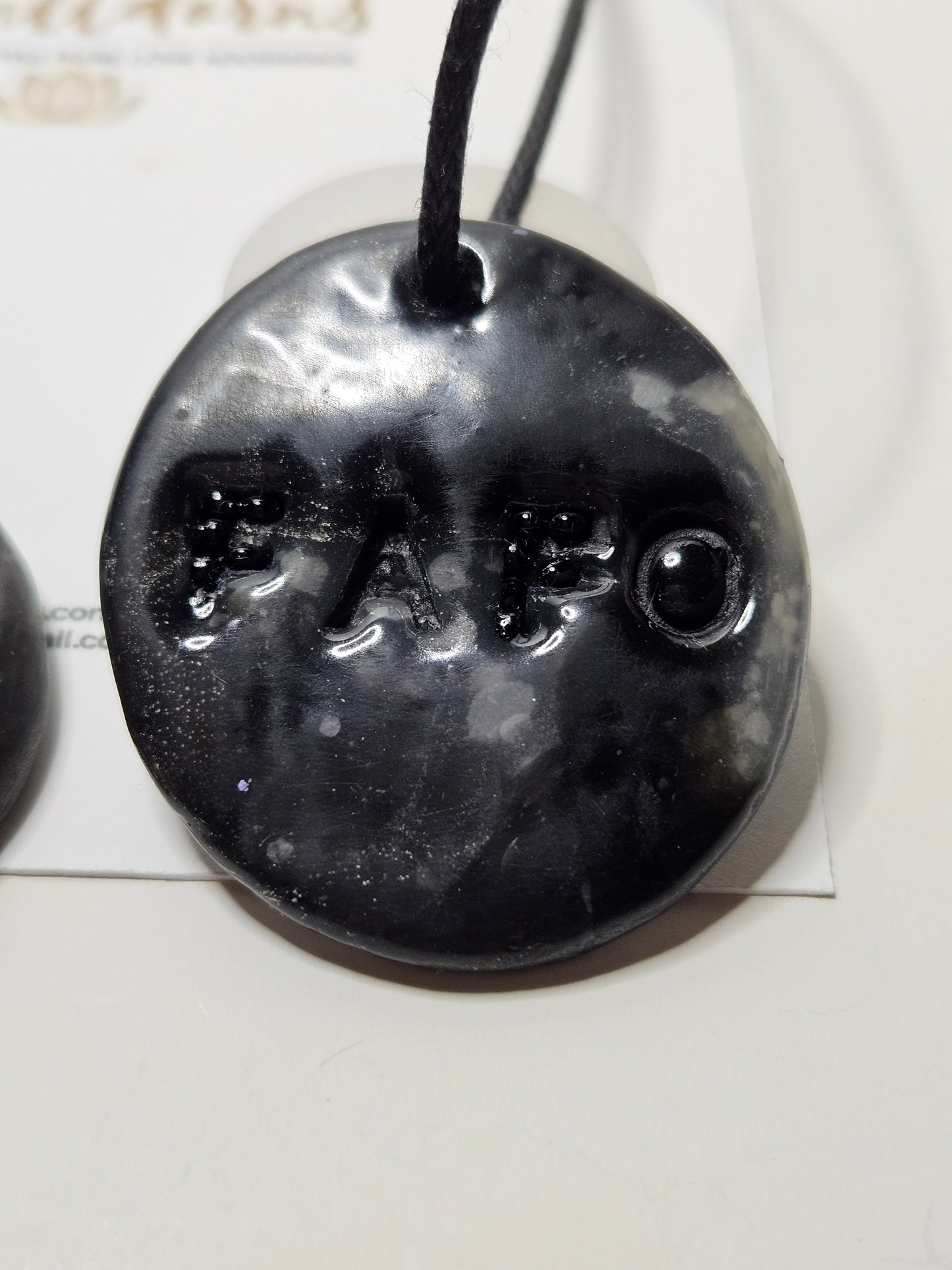 F⭐️FO Mens Clay Pendant