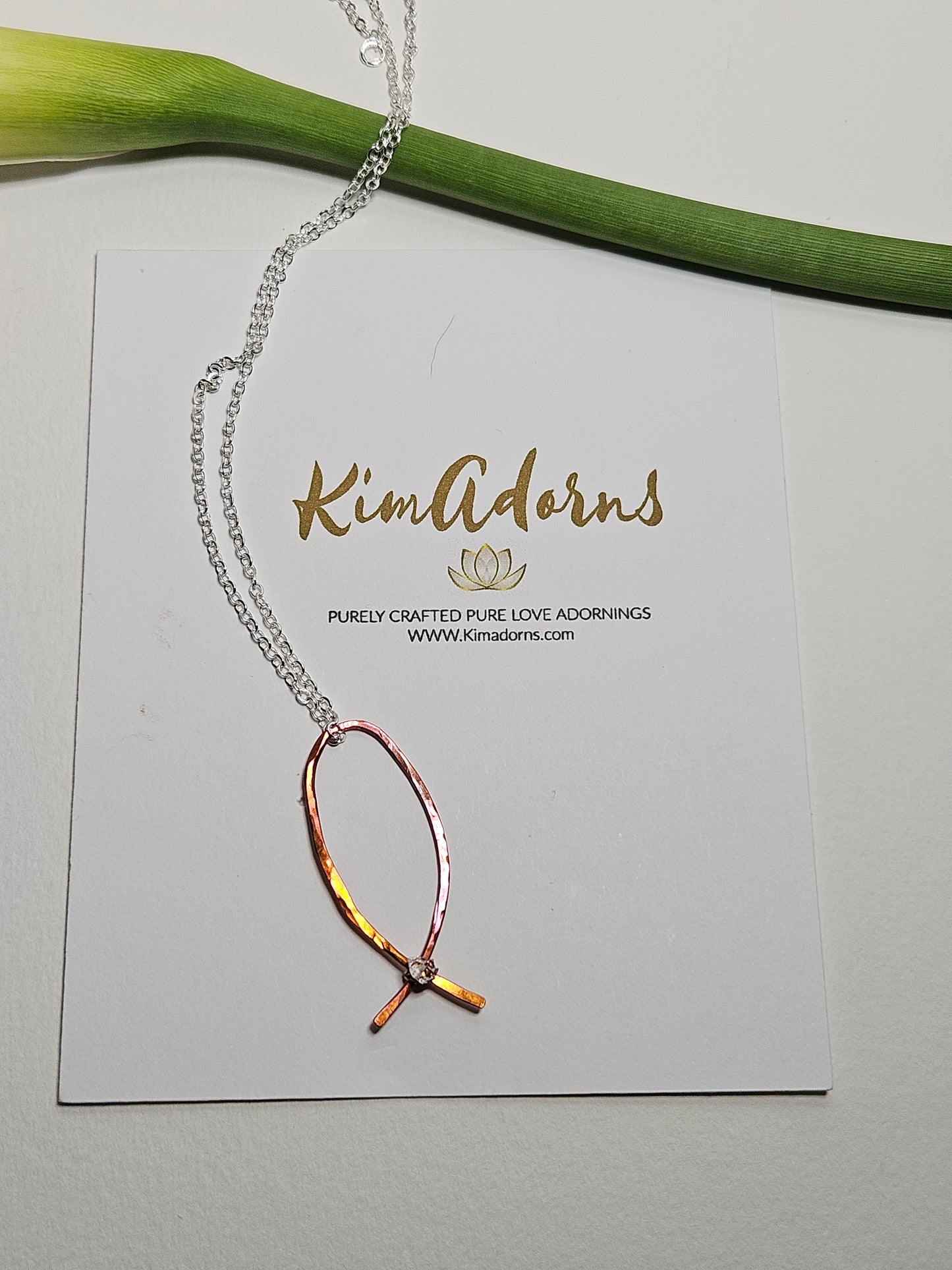 Chosen Ichthys Flame Forged Patina