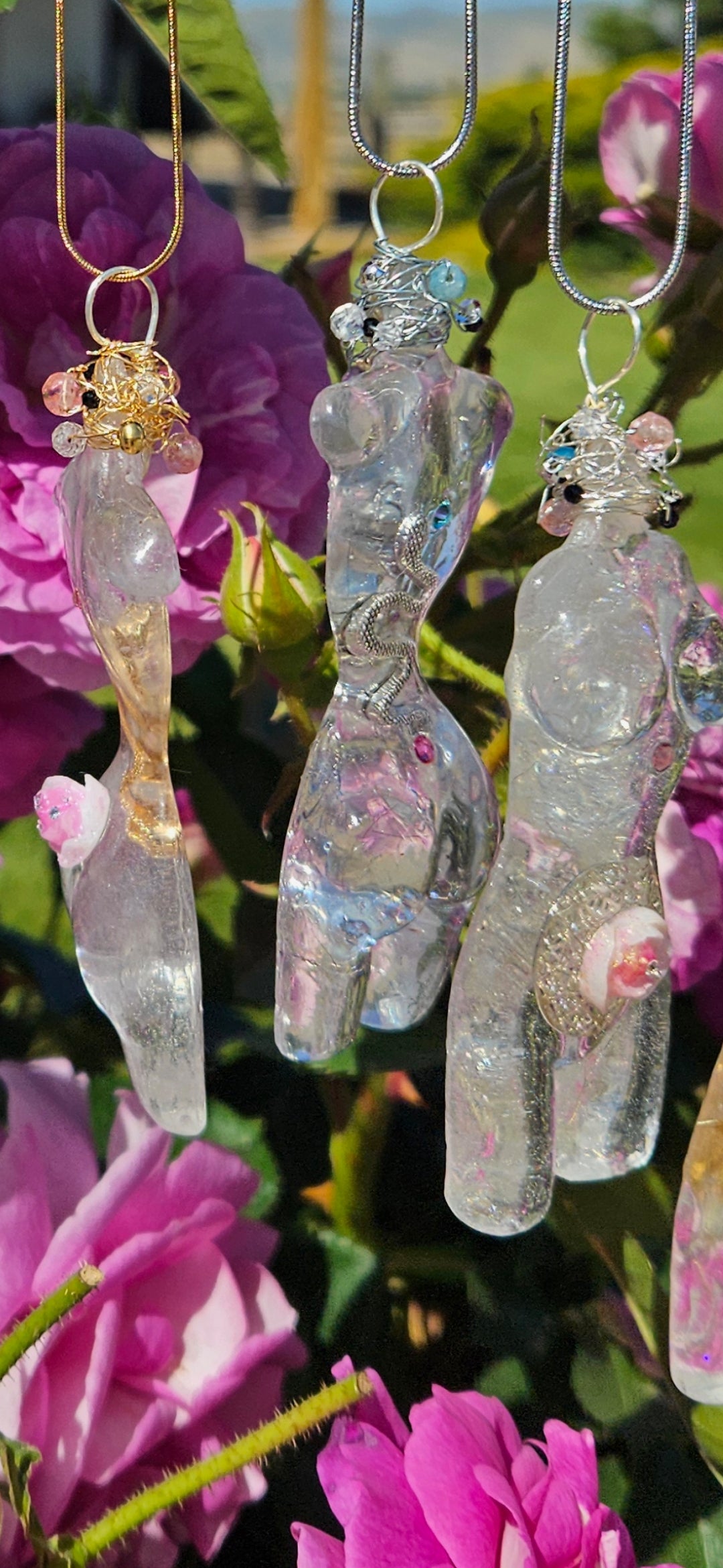 Sacred Divine feminine Body pendant