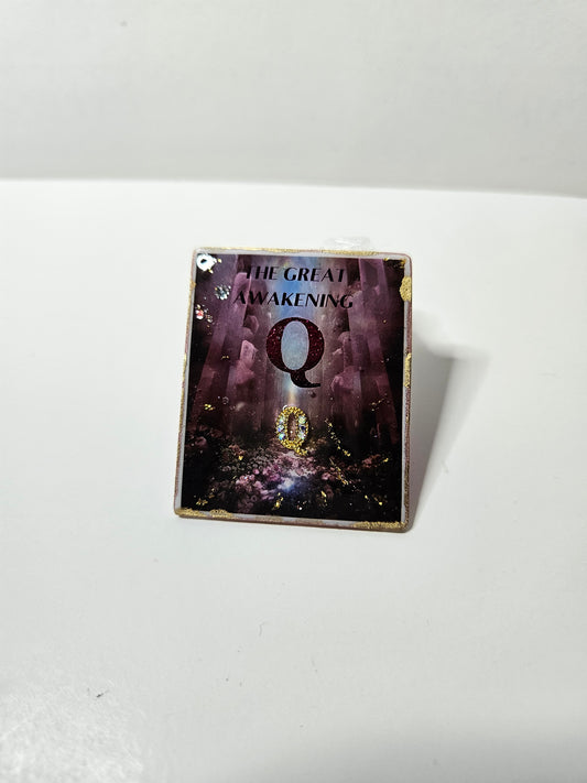 The great awakening Q pin