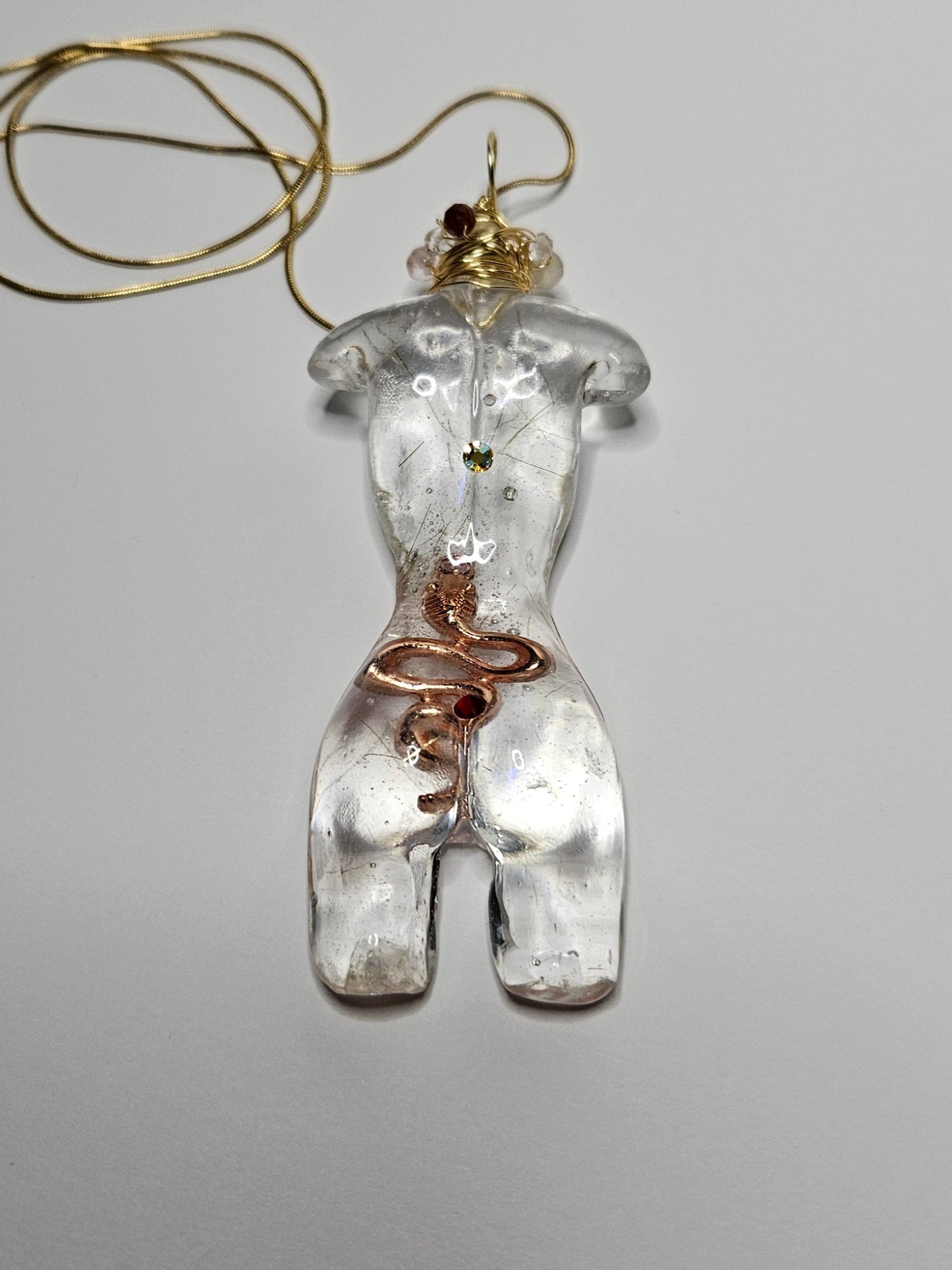 Divine feminine form pendant