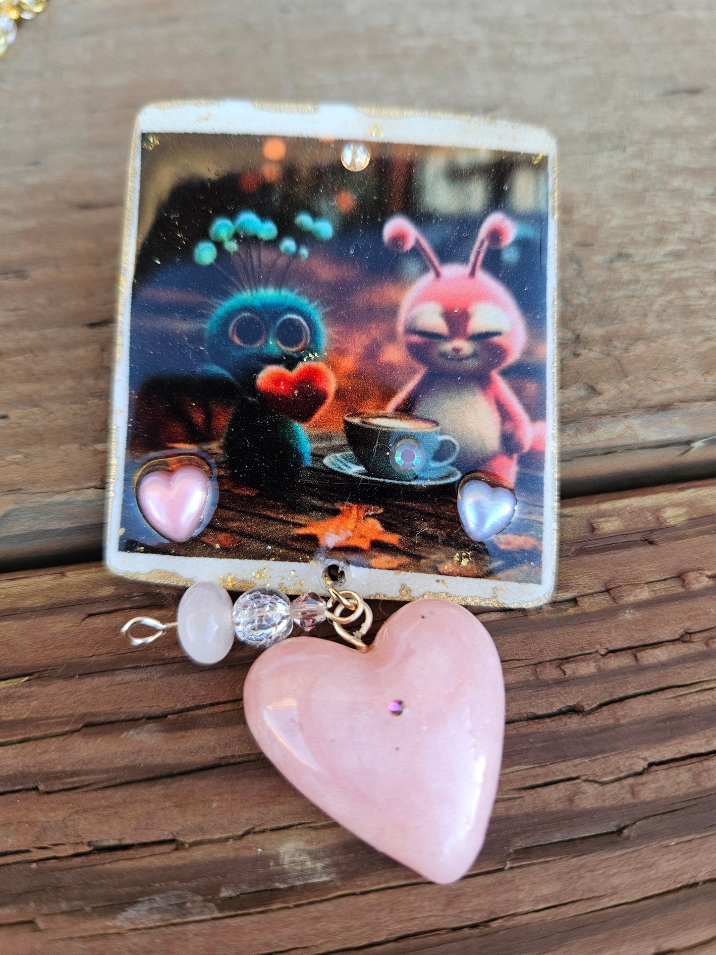 GLL Furry Creatures love pin