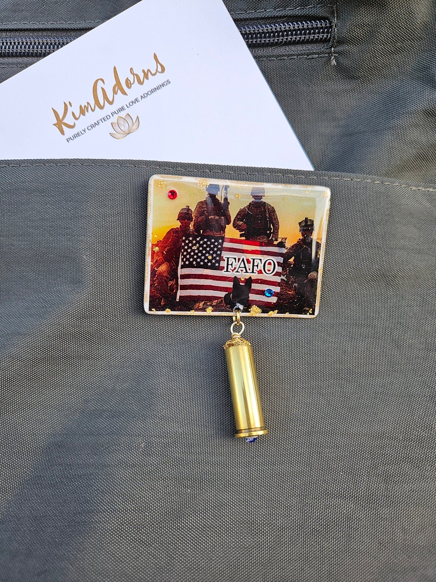 FAFO  Honor & Valor Vessel Pin
