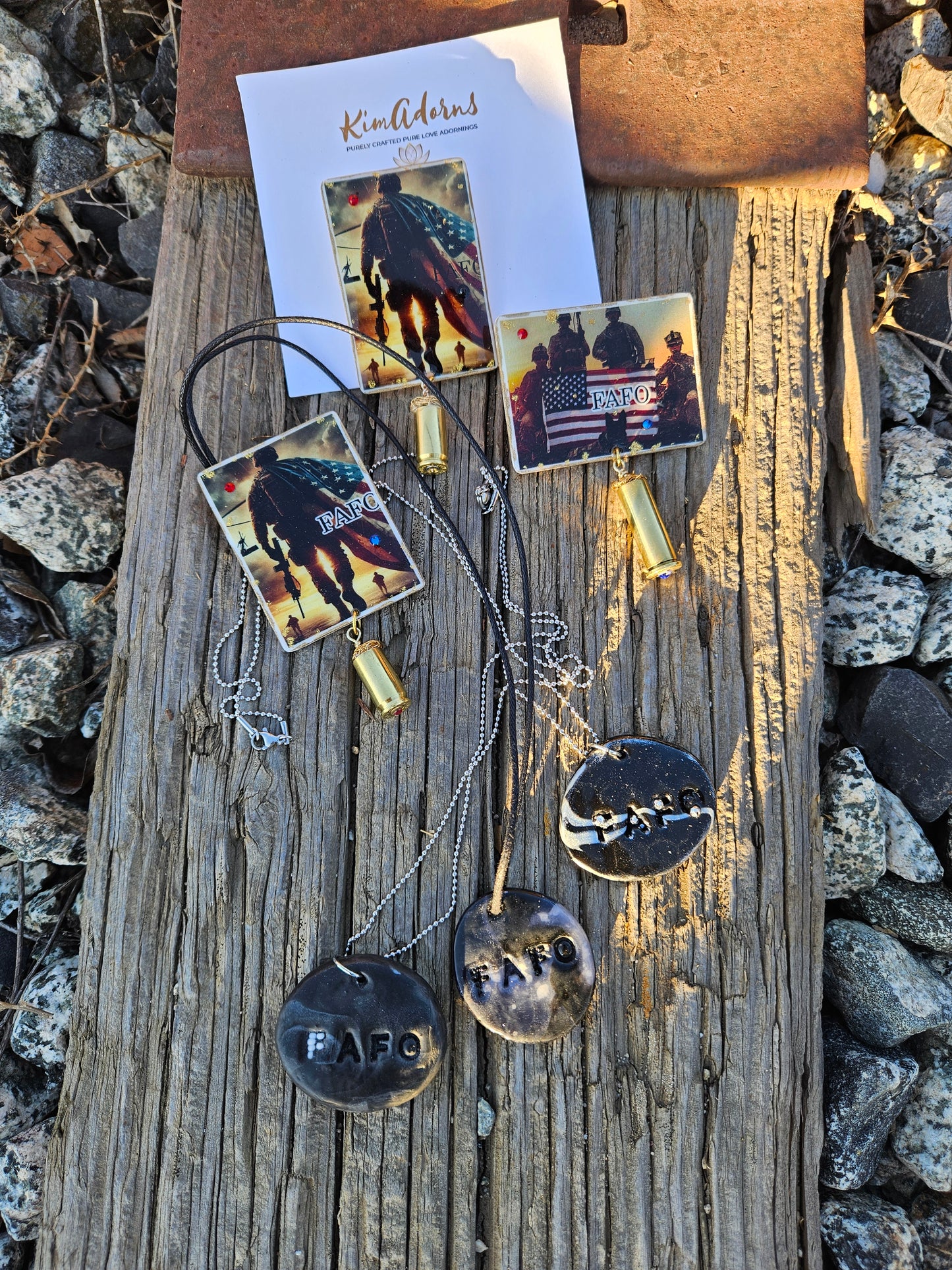 FAFO  Honor & Valor Vessel Pin
