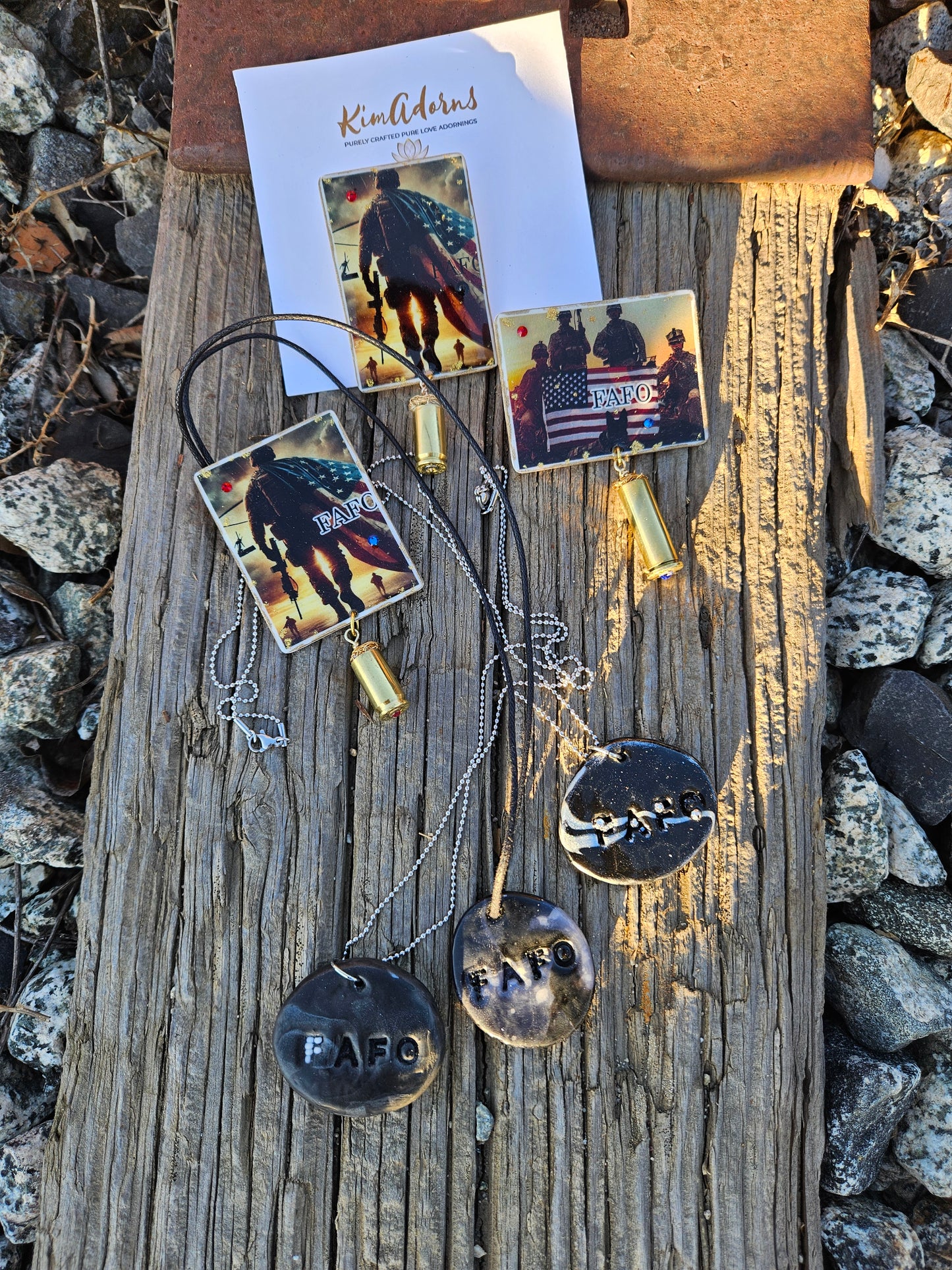 FAFO Military Hero Vessel Pin Black edition