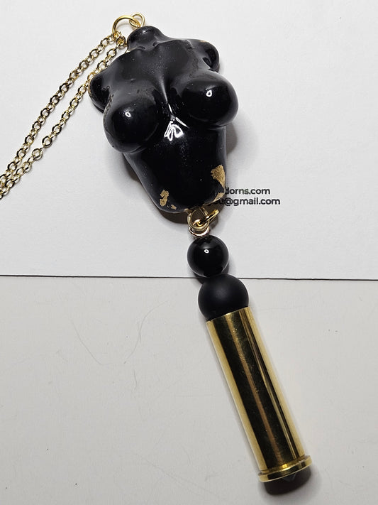 Dirty Harry 357 Magnum Black Torso Pendant