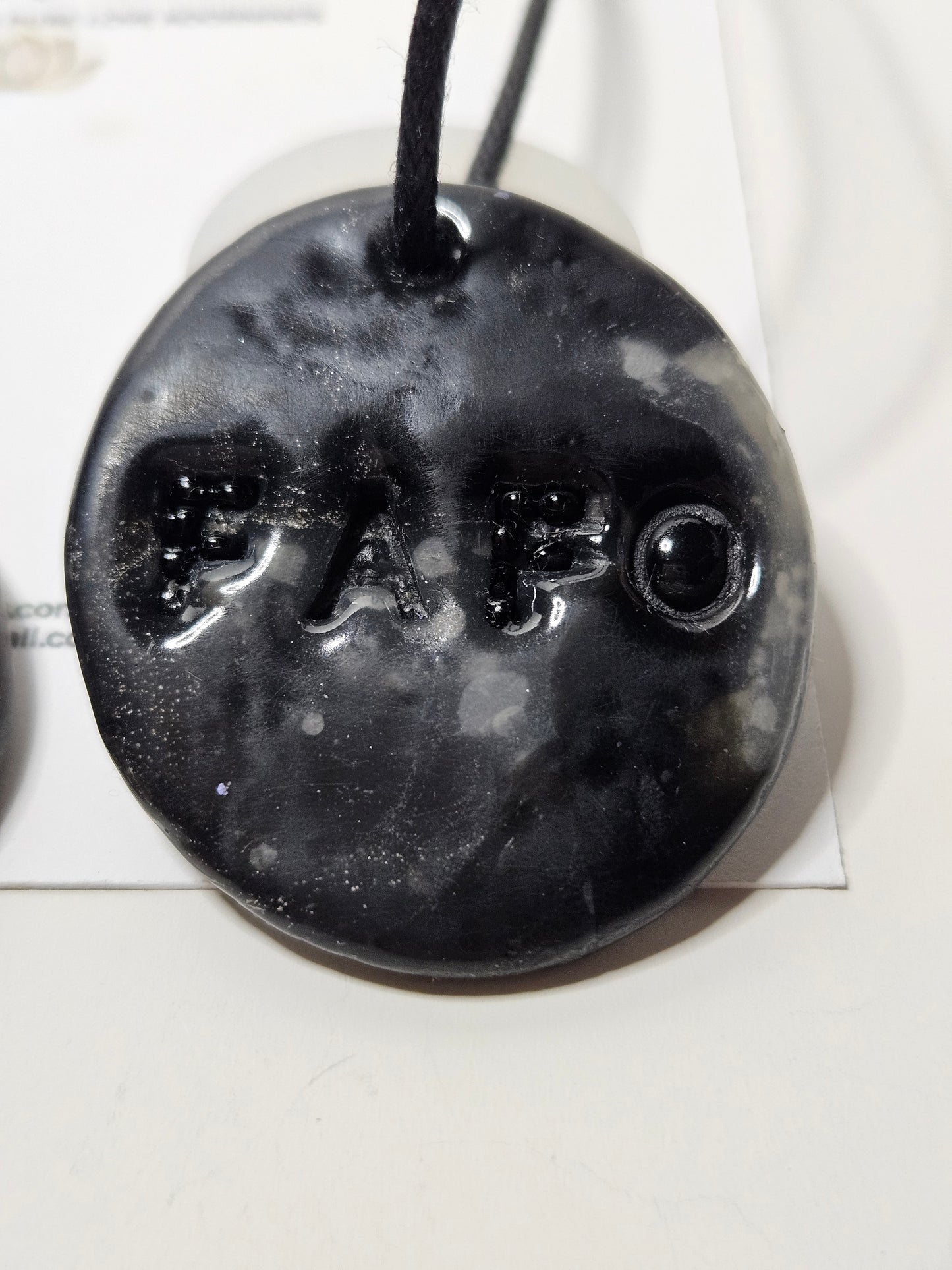 F⭐️FO Mens Clay Pendant