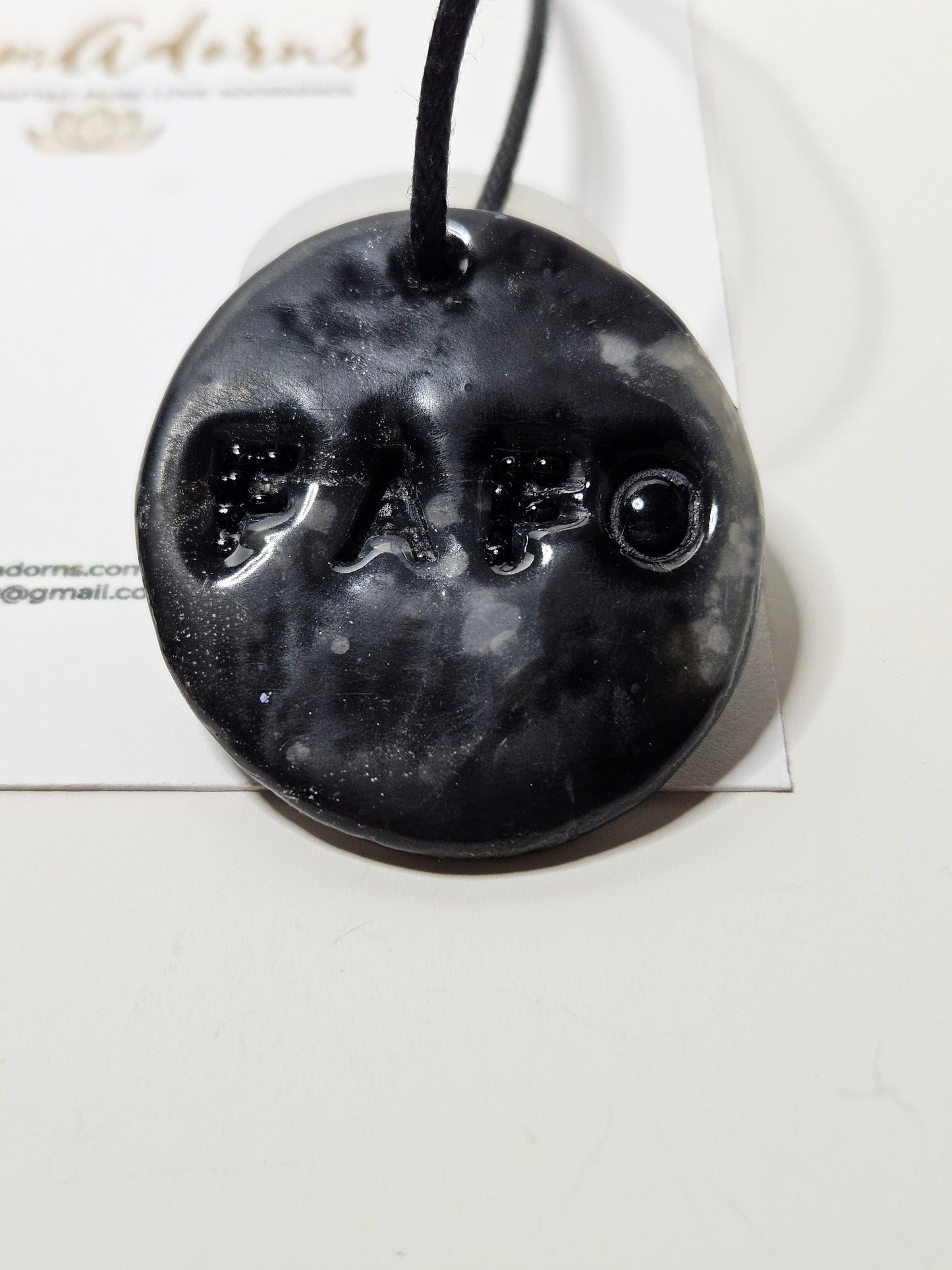 F⭐️FO Mens Clay Pendant