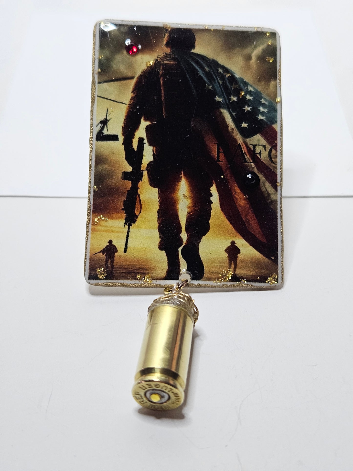 FAFO Military Hero Vessel Pin Black edition