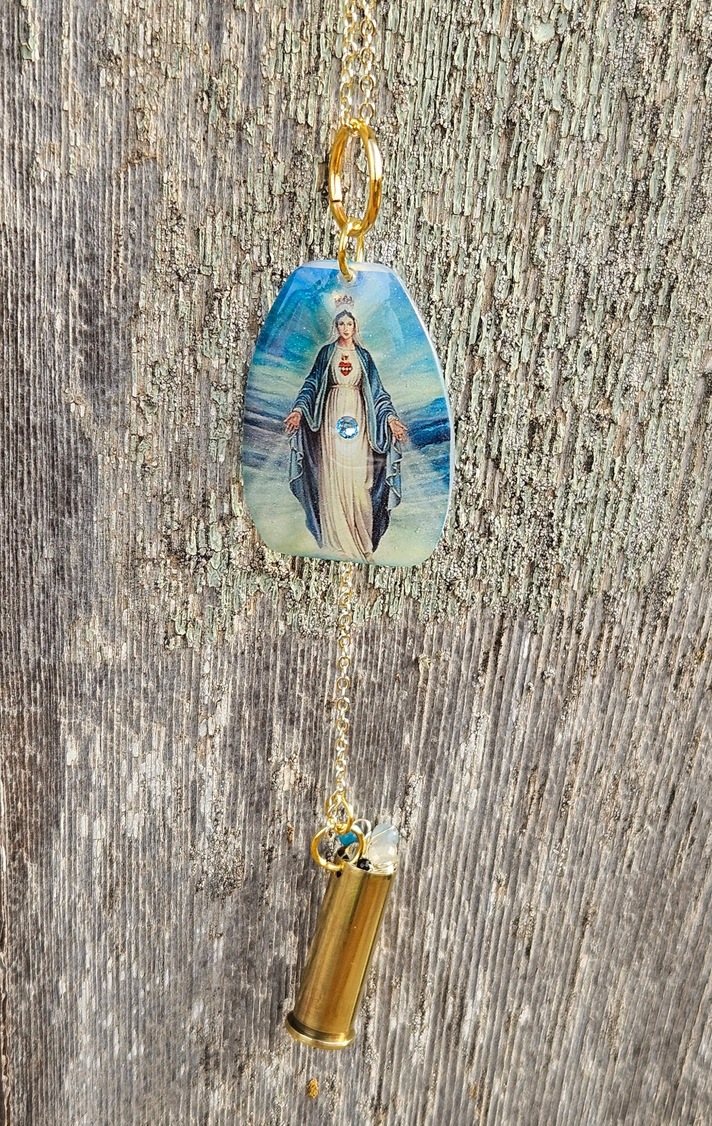 Mary. Magdalene chamber drop pendant