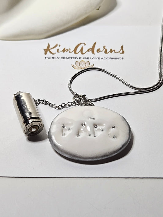 FAFO clay charm pendant chamber