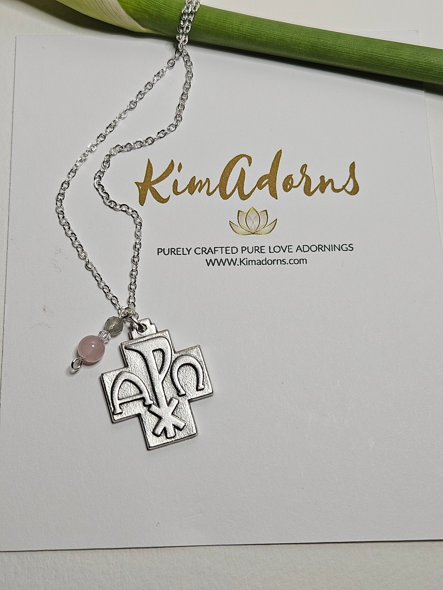Chosen Chi-Rho Alpha omega Cross (Womens