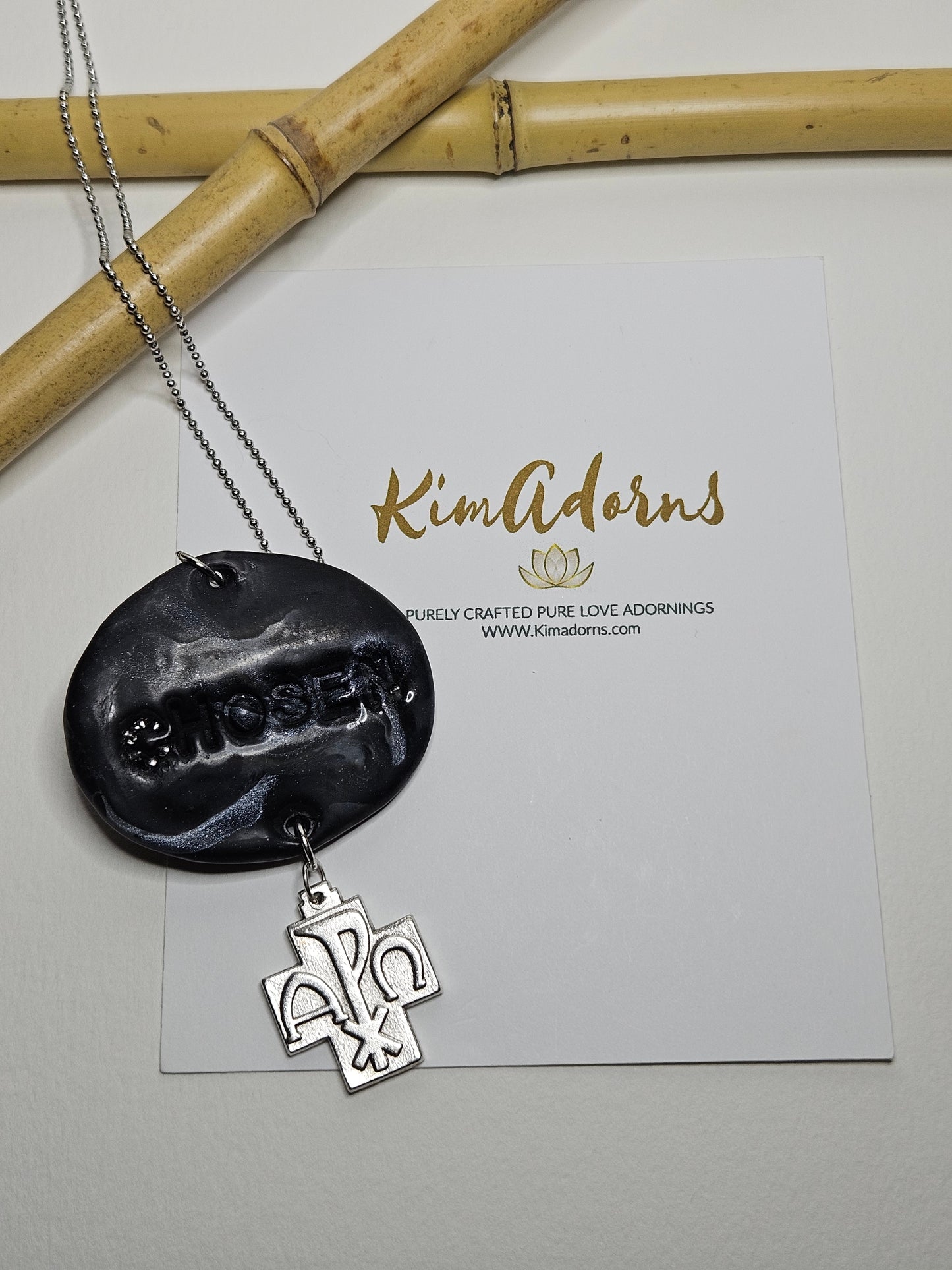 Chosen Chi -Rho Grounding Pendant (Mens