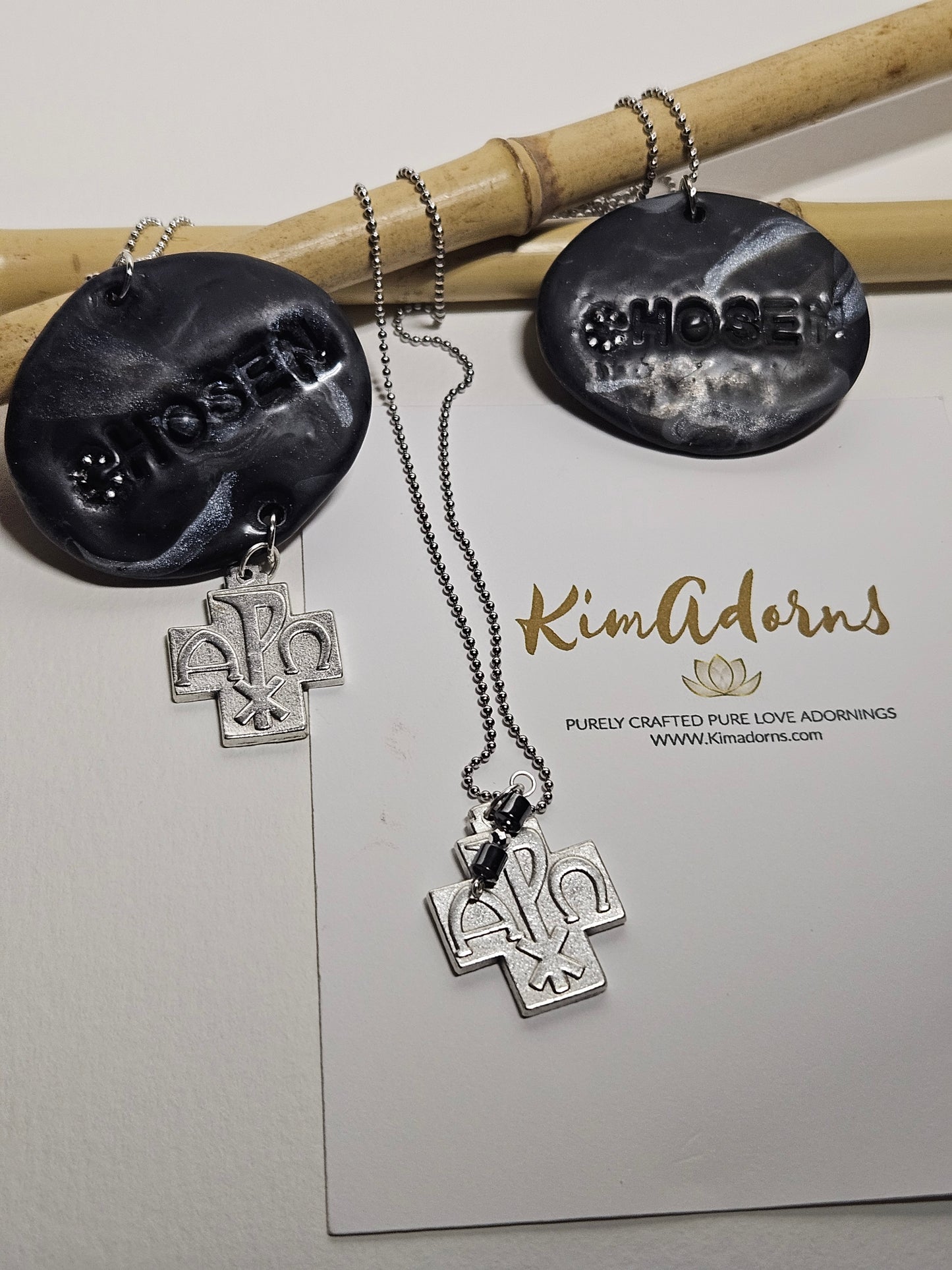 Chosen Chi -Rho Grounding Pendant (Mens