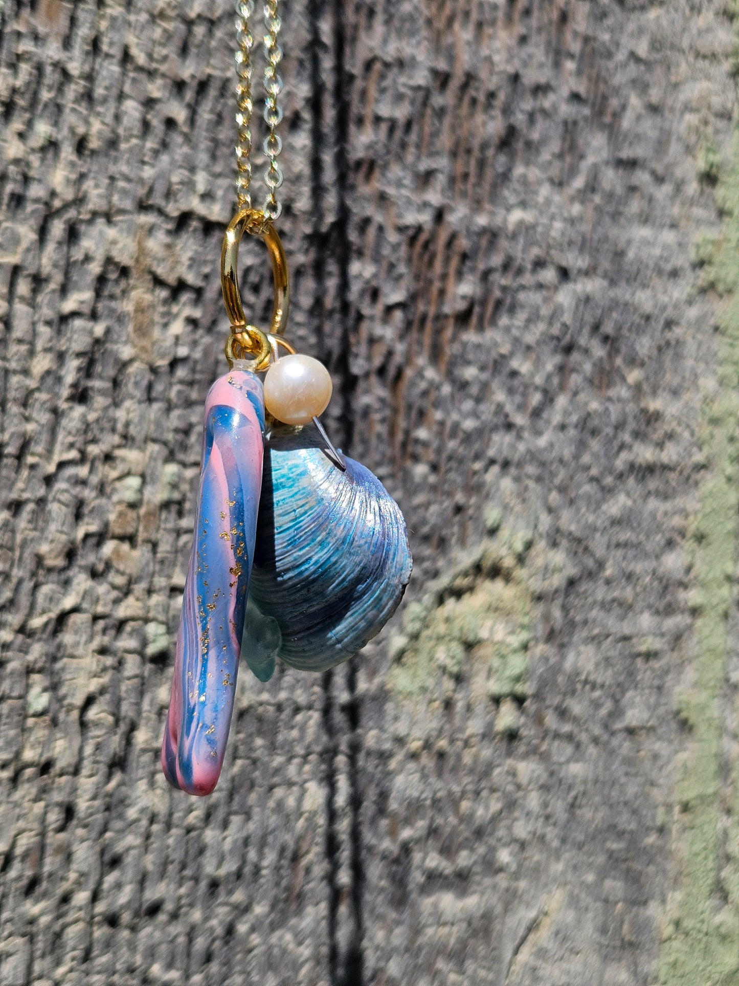 Mother Ocean Fish Of Abundance Talisman Necklace