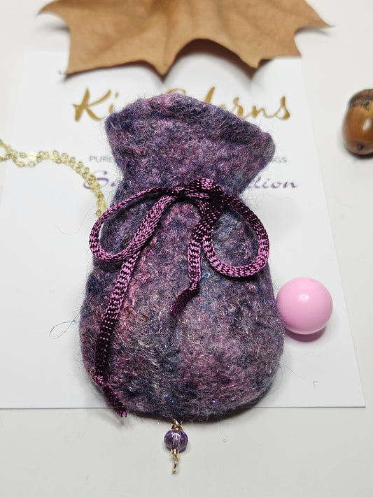 Violet Flame Chime Frequency Vessel Pouch