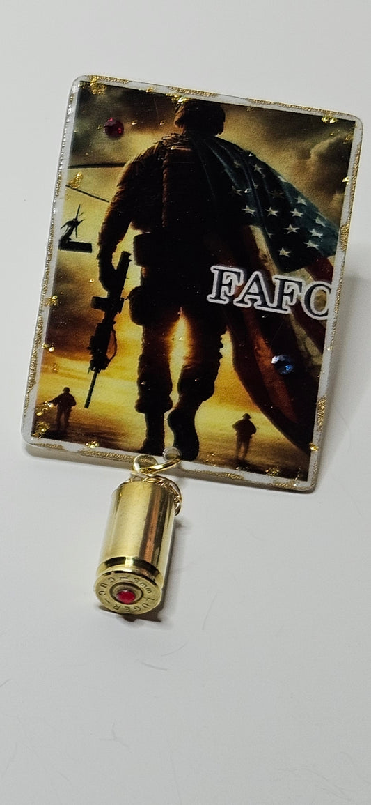 FAFO Military Hero Vessel Pin